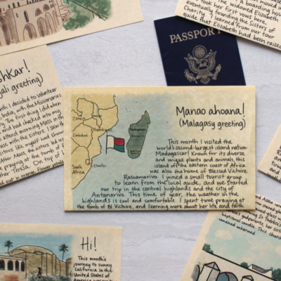 The Wanderlust Catholic Monthly Letter Subscription