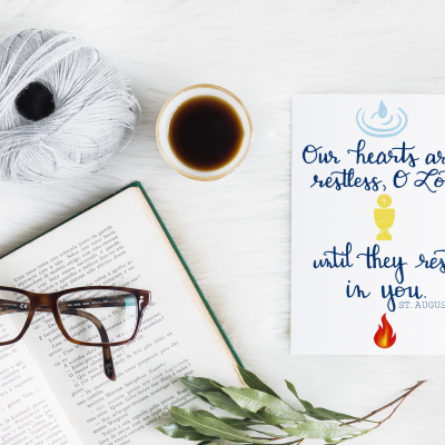 RCIA Catchumen Card - Catholic Greeting Card - 5x7