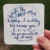 Catholic Magnet - Wash the Plate - Mother Teresa - Image 2
