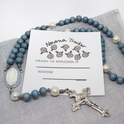 Catholic Novena tracker dry-erase sticker