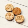 Catholic Wooden Magnet - Image 3