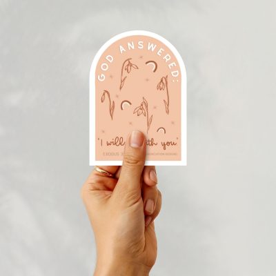 Sticker - Exodus 3:12 - God